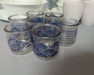 Yogurt glass jars