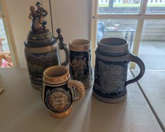 Beer steins