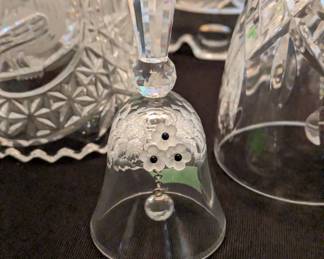 Swarovski crystal bell