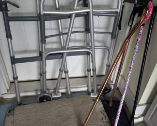 Walkers and canes