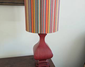 Colorful table lamp