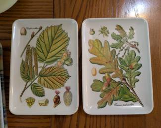 Vintage RDE Import small melamine decorative trays