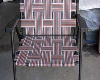 Outdoor folding chair