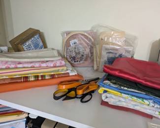 Fabric and sewing supplies