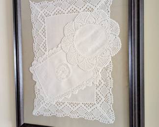 Framed doilies