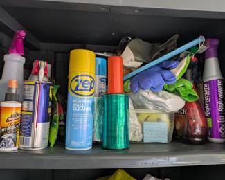 Cleaning supplies