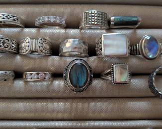 Sterling Silver rings