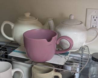 Tea pots & mugs