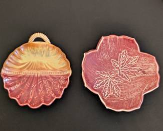 Handmade pottery small trays