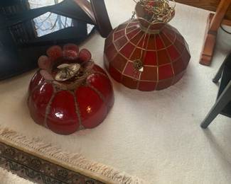 Vintage Tiffany Style hanging lights