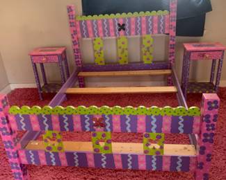 Hand Painted Girls Furniture