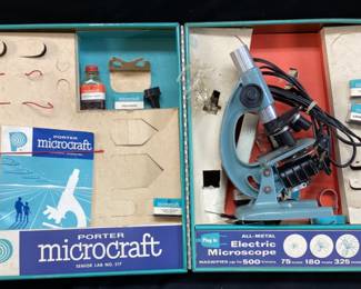 VTG. PORTER MICROCRAFT MICROSCOPE