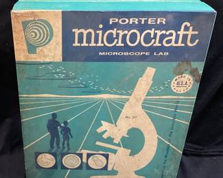 VTG. PORTER MICROCRAFT MICROSCOPE