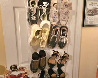 Nike, Converse athletic shoes.