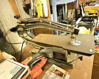 Craftsman variable speed scroll saw.