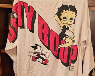 Betty Boop clothing.