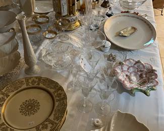 Formal and casual. Notice the lipstic cigarette music box. Works great.