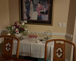 Represented by owner as large seriograph.