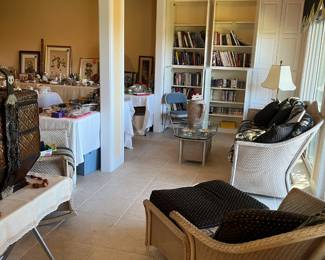 Just a few of the books dvd's and cassette tapes