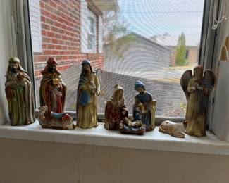 There are several Nativity sets like these.