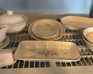 Pfaltzgraff Tea Rose pattern. 
