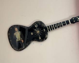 Elvis Presley Guitar Clock