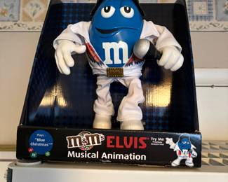 M&M's Elvis Musical Animation figure, which is a collector's item