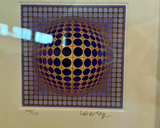 "Fenyes" by Vasarely - #140/175