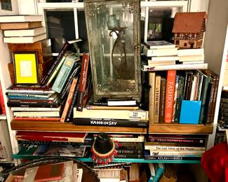 LOTS of Wonderful books - Can't wait to get in there and get a closer look 