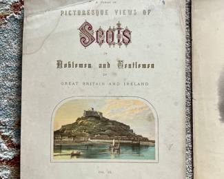 "Scots" - Hand colored, British Irish Scottish, Noblemen & Gentlemen 