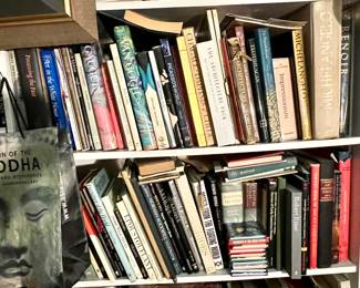 LOTS of Wonderful books - Can't wait to get in there and get a closer look 