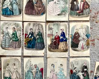 Fashion and Costumes from  "Goday's Lady's Book" 