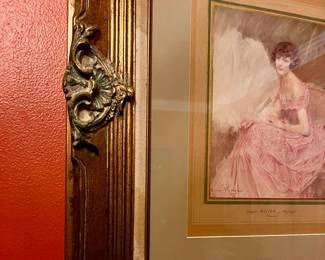 Hanri Royer Portrait in pastel 