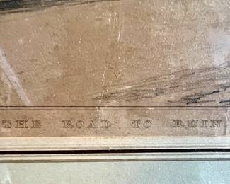 "The Road To Ruin" - Published by T. Mc Lean