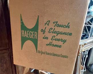 Old Haeger Pottery box
