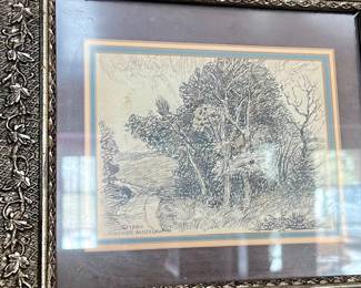 1985 Roscoe Misselhorn - etching 