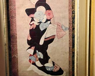 Dancer by Hishikawa Moronobu 