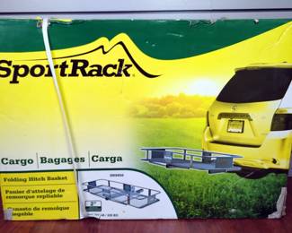 SportRack Folding Hitch Basket Cargo Carrier