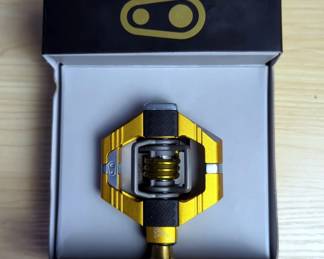 Crankbrothers Candy 11 Titanium Gold Clip-In Pedal System 
