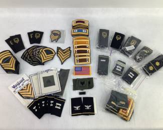 Military Rank Patches
