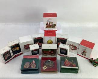 Trains, Planes and Auto Ornaments