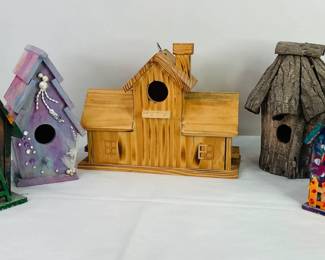 Handcrafted Birdhouses
