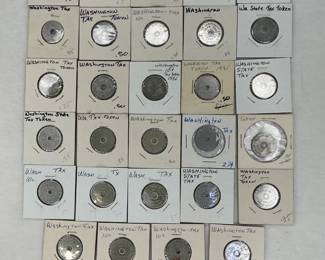 Washington State Sales Tax Tokens

