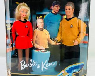 NEW Star Trek Barbie & Ken 30th Anniversary Collector Edition Giftset