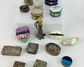 Beautiful Assortment of Pill Boxes