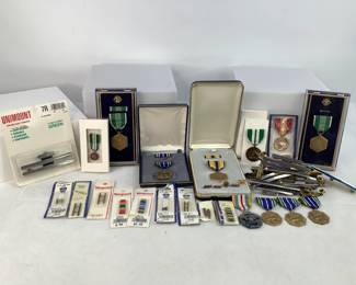Military Uniform Medals, Ribbons and Bars