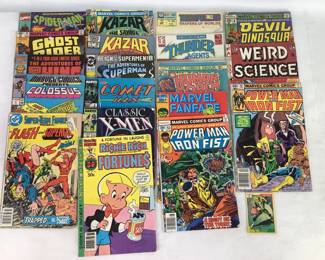 Assorted Vintage Marvel Comics