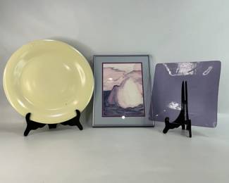 Abstract Art & Platters