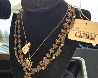 Judith Jack Sterling Necklace