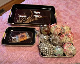 Decorative Trays, Ornaments 